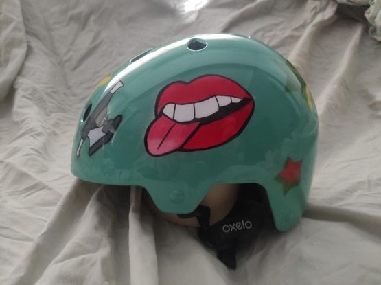 casco pintado